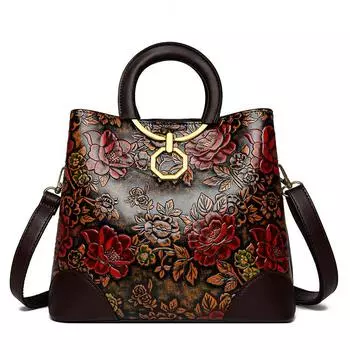 2025 New Embossed Pattern Fashionable Versatile Shoulder Crossbody Handbag светло-желтого
