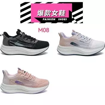 2025 new flat-bottomed sports shoes casual trend women s shoes foreign trade explosion M08 36