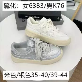 2025 new flat-bottomed sports shoes casual trend men s and women s shoes foreign trade explosion 6383 women/K76 men 35