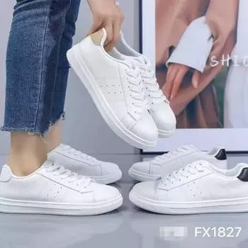 2025 new flat-bottomed sports shoes casual trend women s shoes foreign trade explosion FX1826 35
