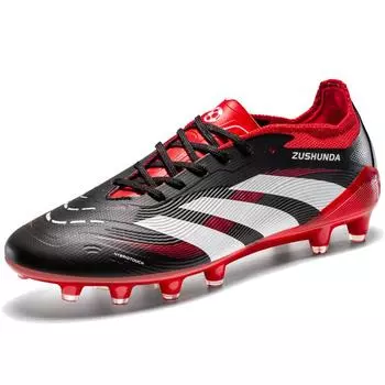 2025 new football shoes for men and women, teenage students, fashionable and comfortable, long broken nails, low-top factory direct sales 35