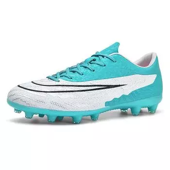 2025 new grass students female TF broken nails non-slip and wear-resistant children s primary and secondary school students football shoes competition 32