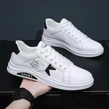 2025 new lightweight men s shoes, white shoes, men s spring and summer fashion trendy shoes, men s outdoor casual sports shoes 39