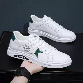 2025 new lightweight men s shoes, white shoes, men s spring and summer fashion trendy shoes, men s outdoor casual sports shoes 39