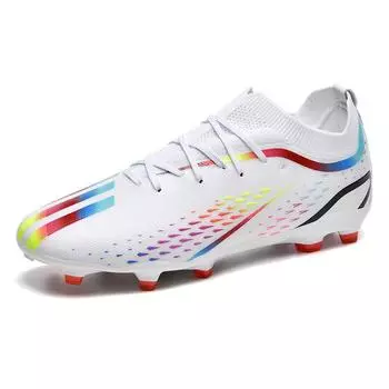 2025 new men s and women s breathable shoes wear-resistant football shoes indoor grass long nails short nails football shoes training shoes 35