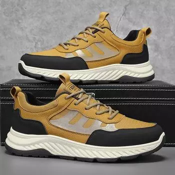 2025 new men s shoes heightening sports shoes platform running shoes breathable mesh shoes fashionable versatile, light and comfortable 39