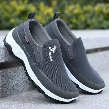 2025 new old Beijing cloth shoes men s casual shoes single shoes non-slip wear-resistant shoes middle-aged and elderly shoes 39