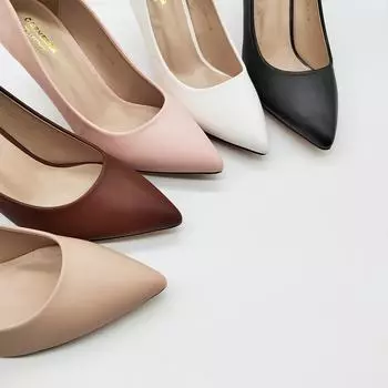 2025 new pointed French high heels stiletto shallow mouth professional fashion foreign trade high heels women s single shoes 36 белый