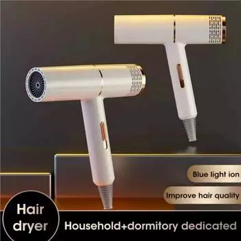 2025 New Professional Hair Dryer High Power Infrared Anion Hammer Powerful Cold And Hot Air Salon Hair Dryer Free Shipping EU белый
