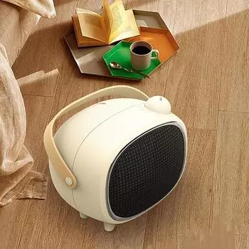 2025 new PTC desktop Fan heater household electric heater dormitory office small sun portable Space heater