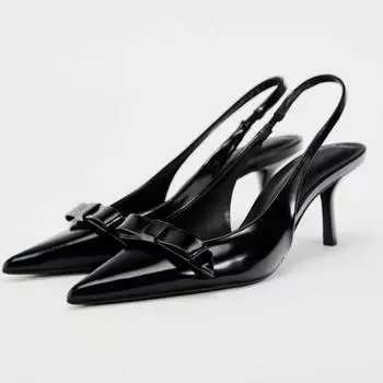 2025 New Slim Pointed-toe Fashion Bow Wedding Women s Shoes, Revealing and Sexy Office Lady Sandals and High Heels zapatos 34 вино красного