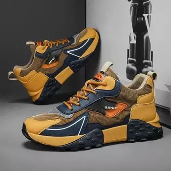 2025 New Sneakers Shoes for Men Luxury Platform Male Sneakers High Quality Casual Running Shoes Winter Plus Size Cotton Shoes 39