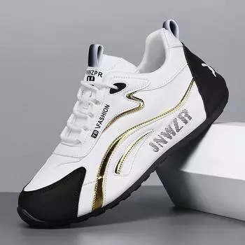 2025 new spring and autumn soft-soled sports shoes fashion trend casual shoes lightweight wear-resistant work shoes 39 красный