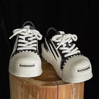 2025 New Spring Niche Design Low-top Thick-soled Heightening Board Men s and Women s Sports and Leisure Couple Sneakers Shoes 36