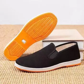 2025 new style cloth shoes men s single shoes summer antiskid smelly wear-resistant work shoes breathable casual comfortable shoes 37