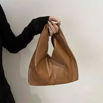 2025 new summer handbag niche design dumpling bag large capacity pleated cloud bag women s handbag белый