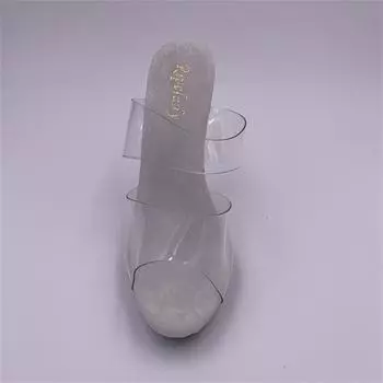 2025 new summer models thin heel high heel font Internet celebrity versatile fashion fairy wind fish mouth super high heel sandals woman 33 белый