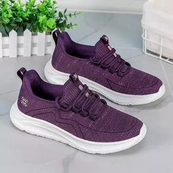 2025 New Women s Breathable Soft Bottom Casual Single Shoes Fitness Shoes Korean Edition Fashion Casual Sports Shoes tenis de mo 36