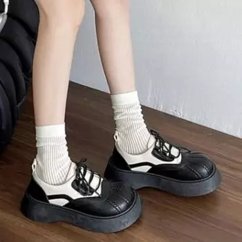 2025 Носки женские летние Лолита милые однотонные низкие кружевные горошек бант прозрачные белые носки 35-41 35 бежевый