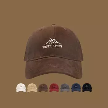 2025 новая бейсболка с широкими полями и большой окружностью головы женская весенне-летняя универсальная увеличенная глубокая кепка с открытым лицом M56-58cm чёрный