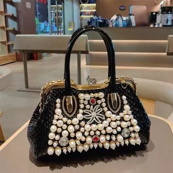 2025 Новая модная и универсальная сумка через плечо большой вместимости