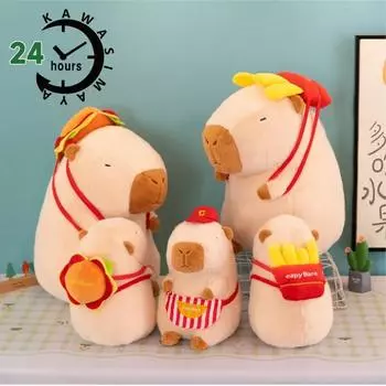 2025 Новая плюшевая игрушка Kapi Bara Mai Mai Puffer Fish, кукла, креативная кукла, подарок на день рождения, имитация игрушек для животных, украшения для дома