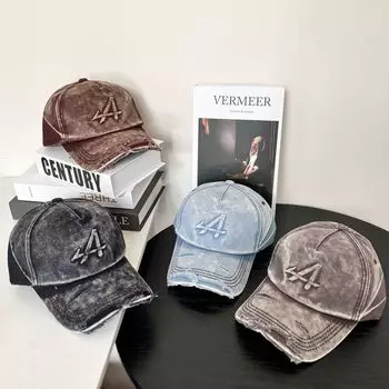 2025 новая шляпа универсальная текстура модная брендовая кепка с буквами солнцезащитная кепка, бейсболка M56-58cm чёрный