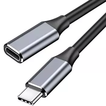 [2025 новая версия USB Type-C удлинительный кабель] Удлинительный кабель C 3.2 PD100W быстрая зарядка 10 Гбит/с передача данных 4K@60 Гц совместимый тип c USB-C