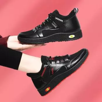 2025 Новая женская обувь Осень-зима Легкая мягкая подошва Нескользящая прочная женская спортивная обувь для бега на открытом воздухе Повседневная обувь 35