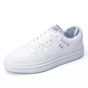 2025 новые белые туфли для мужчин, белые туфли для мужчин, модные универсальные дышащие осенние туфли для скейтбординга для мужчин, повседневная спортивная модная обувь 39