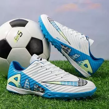 2025 новые футбольные бутсы с низким верхом для мальчиков и девочек, профессиональные длинные гвозди, соревнования, сломанные гвозди, тренировочная спортивная обувь 40