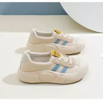 2025 новые китайские ретро туфли женские 2025 новые мягкие подошвы дышащие, легкие и с неглубоким горлом универсальные женские туфли высокого класса 35 серо голубой