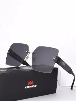 2025 Новые квадратные солнцезащитные очки для женщин, модные солнцезащитные очки с буквенной оправой для отдыха на открытом воздухе, модные солнцезащитные очки UV400 для вечеринок