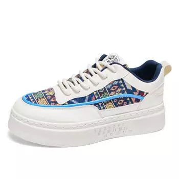 2025 новые летние дышащие мужские туфли модные универсальные модные нишевые дизайнерские парусиновые спортивные повседневные белые скейтерские туфли 39