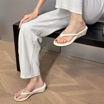 2025 новые летние французские туфли на танкетке с завышенной талией, женские туфли, маленькие босоножки, босоножки на высоком каблуке 35