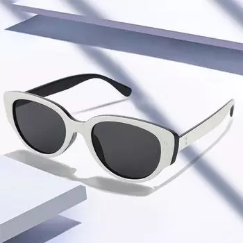 2025 Новые модные мужские и женские солнцезащитные очки «кошачий глаз», солнцезащитные очки в стиле ретро с защитой от солнца UV400