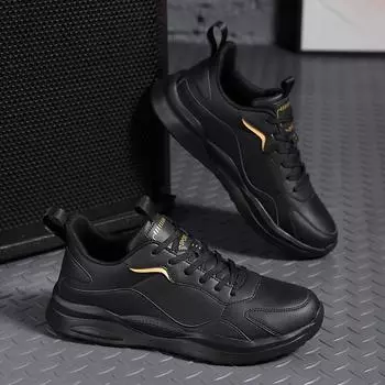 2025 новые мужские кожаные кроссовки, зимние бархатные теплые кроссовки, хлопковые кроссовки большого размера 39