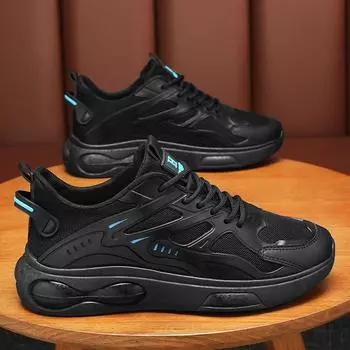 2025 новые мужские летние дышащие сетчатые туфли мужские модные универсальные кроссовки на платформе с противоскользящим покрытием повседневная мужская обувь для пожилых людей 39