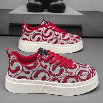 2025 новые мужские летние дышащие тканевые повседневные спортивные модные универсальные мужские скейт-кеды тканые парусиновые туфли мужские 39