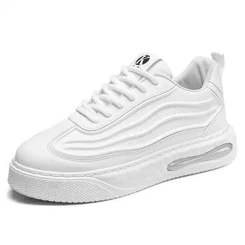 2025 новые мужские летние универсальные модные белые туфли на платформе мужские спортивные туфли для скейтбординга модная дышащая повседневная обувь 39