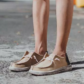 2025 новые мужские старые пекинские тканевые туфли мужские джинсовые парусиновые туфли с одной педалью ленивые туфли повседневная обувь для мужчин 39 чёрный