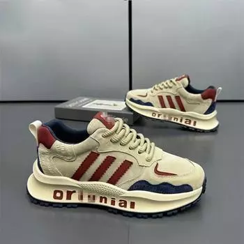 2025 новые мужские туфли Forrest Gump весенне-осенний тренд повседневная мужская обувь спортивная обувь новые высококачественные туфли для пап 39