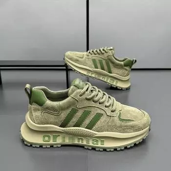 2025 новые мужские туфли Forrest Gump весенне-осенний тренд повседневная мужская обувь спортивная обувь новые высококачественные туфли для пап 39