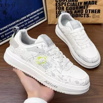 2025 новые мужские туфли новые повседневные универсальные спортивные туфли для отдыха, обувь для серфинга популярная модная обувь 20-78 39 бежевый