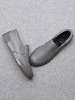 2025 новые мужские туфли весна-осень кожаные туфли мужские однопедальные деловые повседневные туфли большого размера британские универсальные туфли 36