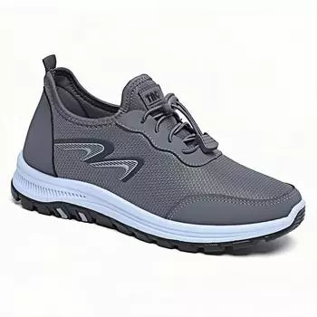 2025 Новые мужские весенние и осенние повседневные туфли с мягкой подошвой, дышащая спортивная обувь для ходьбы, нескользящая обувь для путешествий 39