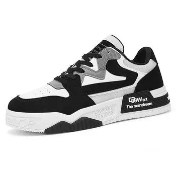 2025 новые мужские весенние кроссовки на платформе, увеличивающие рост, универсальные модные черно-белые кроссовки с пандой, повседневная обувь, модная обувь для скейтбординга 39