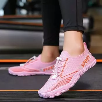 2025 новые туфли Shuoxi для пар, пляжная обувь для дайвинга, обувь для отдыха, спорта, фитнеса, обувь для походов на открытом воздухе 35 чёрный