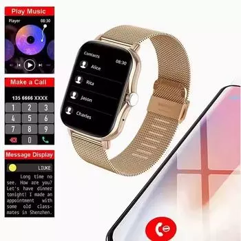 2025 Новые умные часы 2.01 HD Full Touch Bluetooth Call Sport Heart Rate Sleep Monitor SmartWatch для мужчин и женщин