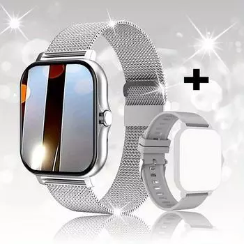 2025 Новые умные часы для мужчин и женщин, подарок для Xiaomi, полный сенсорный экран, спортивные фитнес-часы, BT Call, цифровые умные часы, наручные часы